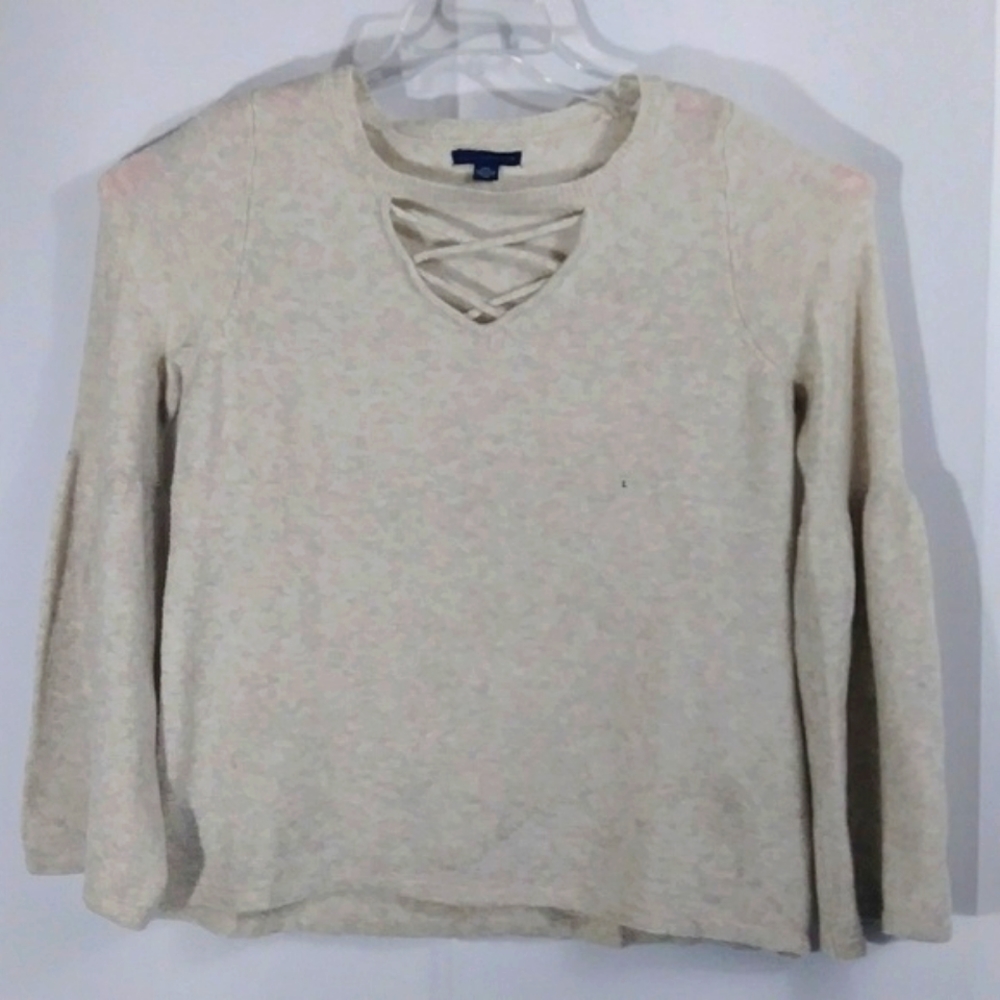 NWOT american eagle women's pull over sweater L - Picture 1 of 7